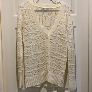 Cream cardigan
